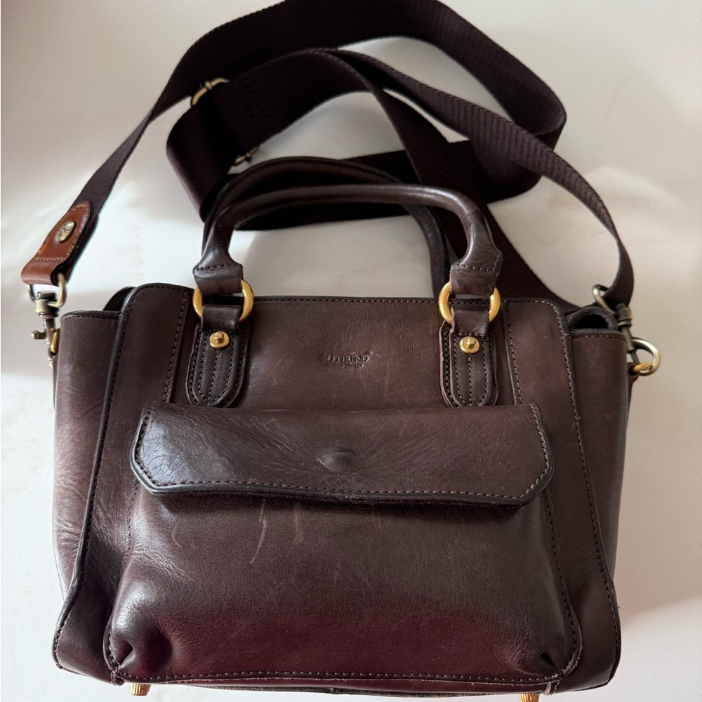 Old Trend Pansy Leather Bag